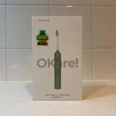 新品未使用 EPEIOS OKare! ET003 音波電動歯ブラシ グリーン