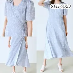 CELFORD セルフォード 小花柄 カシュクール ワンピース