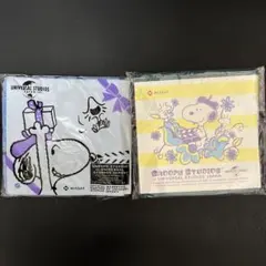 スヌーピー　ハンドタオル　2枚セット