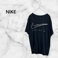 【ナイキ】コットン使用 半袖トップス ブラック メンズ Sサイズ