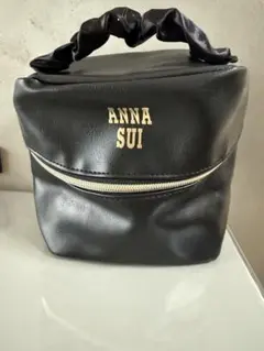 ANNA SUI バニティポーチ ブラックのサムネイル