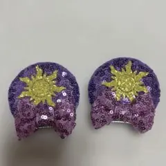 塔の上のラプンツェル ヘアクリップ 2個セット