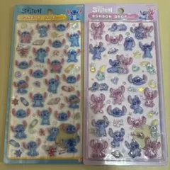 正規品　ディズニー ボンボンドロップシール　第2弾　スティッチ2点セット