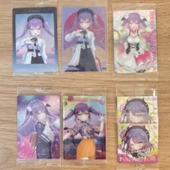 ホロライブ 常闇トワ ウエハース カード イタジャガ シール 7枚セット