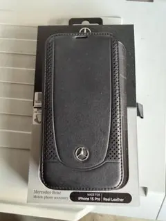 Mercedes-Benz iPhone 15 Pro 本革フリップケース値下げのサムネイル