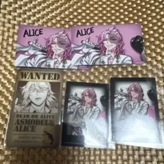 魔フィア　カラ鉄　バビル　特典　ステッカー　名刺　マフィアンカード　アリス