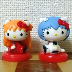 HELLO KITTY エヴァンゲリオン チョコエッグ コラボ フィギュア