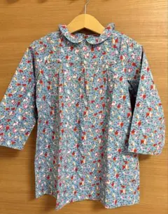 PETIT BATEAU 鳥柄 長袖シャツ 36m/94cm