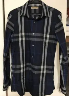 バーバリーロンドンイングランド　チェックシャツ