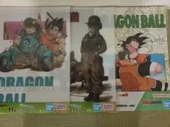 ドラゴンボール 一番くじ H賞 ビジュアルシート 3枚セット