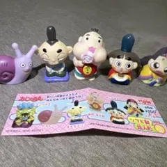 おじゃる丸　ソフビ製　指人形3