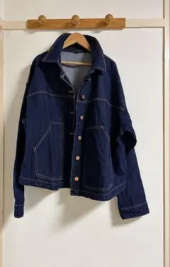 【美品】ZARAデニムジャケット L