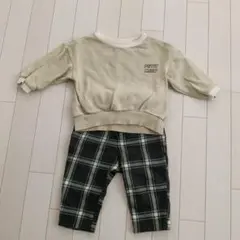 プティマイン　トレーナー　パンツ　80〜90センチ