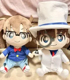 非売品 名探偵コナン 怪盗キッド ぬいぐるみセット