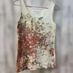 Eddie Bauer タンクトップ 花柄 PSサイズのサムネイル