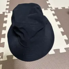 【タグ付き】無印良品 風を通す ちいさくまとまるバケットハット 黒