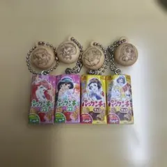 ディズニープリンセス パックンチョのストラップ4個セット