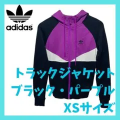 adidas ファイヤーバード フード付きパーカー XS アディダス ブラック