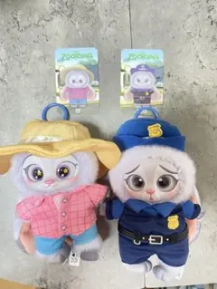 【海外限定品】公式　MINISO ズートピア　ジュディ　2種セット