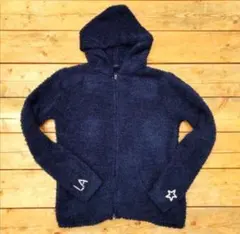 秋の定番☆LUSSO　SURF　刺繍ボアパーカー　ネイビー　Ｓ☆ベアフットのサムネイル