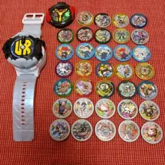 妖怪ウォッチ　URウォッチ　YSPウォッチ　カスタムベゼル　妖怪メダル　セット