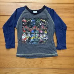 恐竜戦隊恐竜ジャー 長袖Tシャツ110