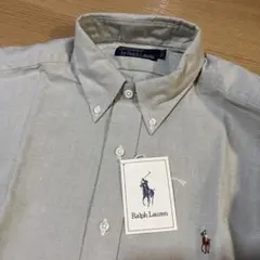 未使用　レア90sハミルトン社製　ラルフローレン　ボタンダウンシャツ　40-82