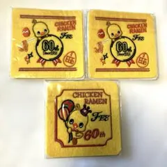 チキンラーメン　60周年　コースター