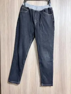 【無印良品】ウエストゴム スリムフィットパンツ