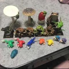 カエル フィギュア ミニチュア カプセルトイ