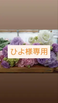 ひよ様専用　トルコギキョウ　リシアンサス　切り花