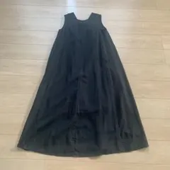 BEAMS ブラック ロングワンピース Mサイズ