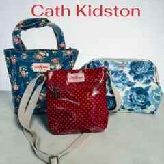 Cath Kidston 赤 ドット柄 ショルダーバッグ ハンドバッグ　ポーチ