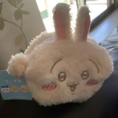 ちいかわ　ふわふわキャラメルミニポーチ　うさぎ　新品　タグ付き