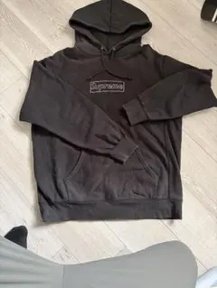 Supreme ボックスロゴ パーカー ブラックのサムネイル