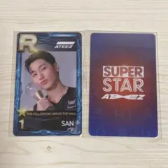 ATEEZ superstar ソウルコン　サン　トレカ　PCVトレカ ATEEZ superstar ソウルコン サン トレカ PCVトレカ - メルカリ