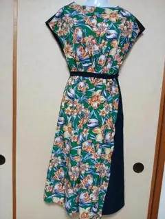 ★ブージュルード　フラワープリント ノースリーブワンピース✨大幅お値下げ❗