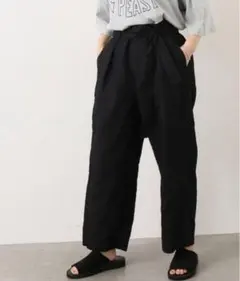 ジャーナルスタンダードリュクス　リネンタックワイドパンツ