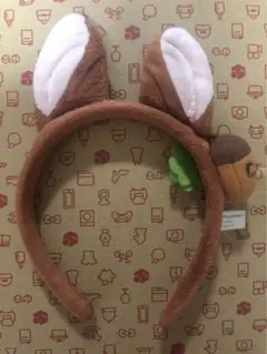 チップとデール　カチューシャ　ファンキャップ　被り物　帽子　かぶりもの