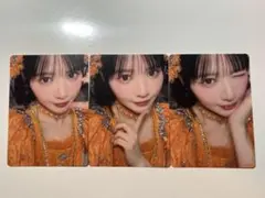 FRUITS ZIPPER 鎮西寿々歌　トレカ 3種セット