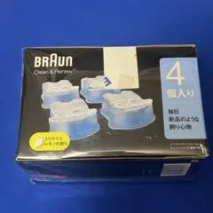 BRAUN Clean & Renew 交換カートリッジ 4個入のサムネイル