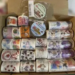 海外マスキングテープ 大量セット まとめ売り 背景 （32） - メルカリ