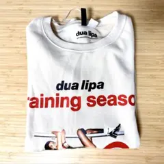 Dua Lipa オーバーサイズ プリントスウェット ライトベージュ H&M