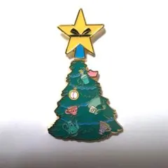 海外 disney ラウンジフライ アリス クリスマスツリー 2ピン ピンバッジ