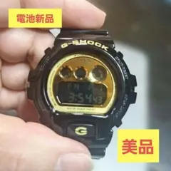G-SHOCK DW-6900CB ブラック ゴールド 反転液晶 電池新品 6900 SERIES gショック ジーショック G-SHOCK Crazy Colors ブラック