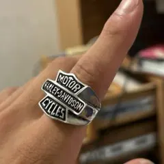 【Harley-Davidson ハーレーダビッドソン】シルバー リングのサムネイル