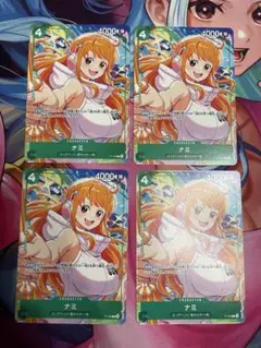 ワンピースカード ナミ EB02-017 4枚セット - メルカリ