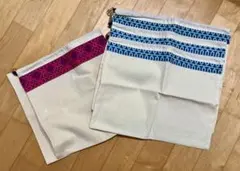 TORY BURCH トリーバーチ　非売品　巾着4枚　キャンバス　収納袋