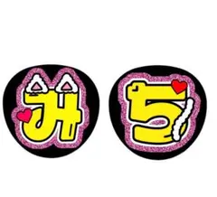 なにわ男子 道枝駿佑 名前うちわ 文字パネル