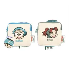 忍たま乱太郎　スクエアポーチ　猪名寺乱太郎　山田利吉